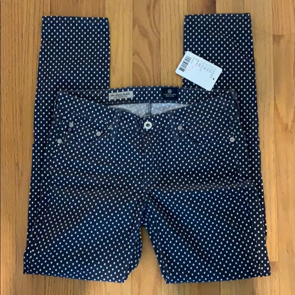 AG Stevie Ankle Polka Dot Cords